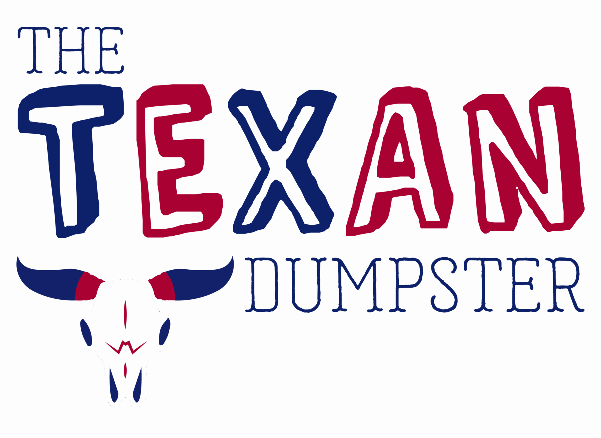 The Texan Dumpster logo